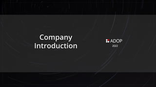 Company
Introduction 2022
 