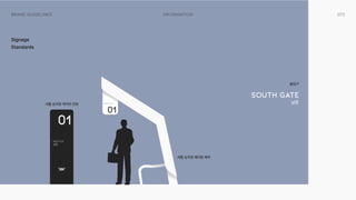 south gate
남문
01
01
072
Information
Brand Guidelines
Signage 
Standards
셔틀승차장게이트번호
셔틀승차장웨이팅체어
출입구
 