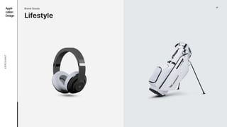 07
Appli- 
cation

Design
AEROEMNT
Lifestyle
Brand Goods
 