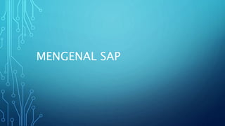MENGENAL SAP
 
