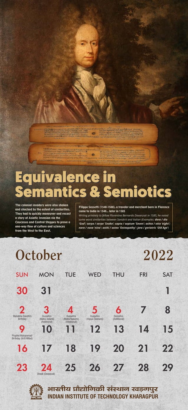 2022 Calendar by IIT Kharagpur PDF