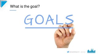 #CD22
What is the goal?
 
