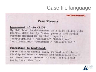 Case file language
 