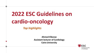 Ahmed Elborae
Assistant lecturer of Cardiology
Cairo University
Top highlights
 