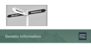 Genetic Information
 