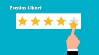 Escalas Likert
15
 