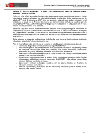 Promsa 2022_Manual_His_Promsa. PROMOCION DE LA SALUD | PDF
