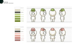 TURN AROUND
DCD5BB
FFFFFF
FFFFFF
595951
BFD582
96AE50
7E9739
677D1B
DCD5BB
595951
F8CCC3
E7A99A
CA7D73
A7726C
브랜드 캐릭터_
그래픽 작업
01
07
 