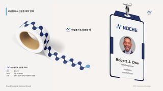 비닐봉지&신분증제작업체
BrandDesign&NationalBrand HYUCommuniDesign
비닐봉지&신분증SPEC
용지 플라스틱
기준20*20mm
사이즈
소개 브랜드로고가들어간비닐봉지과신분증
비닐봉지&신분증예
 