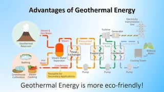 Geothermal Energy is more eco-friendly!
 