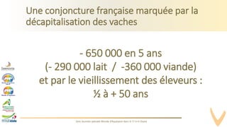 1ère Journée spéciale Blonde d’Aquitaine dans le Grand-Ouest
Une conjoncture française marquée par la
décapitalisation des...