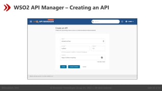 © Revelation Technologies Group, Inc. 2022 | All rights reserved. Slide 30 of 54
@Revelation_Tech
WSO2 API Manager – Creating an API
 