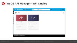 © Revelation Technologies Group, Inc. 2022 | All rights reserved. Slide 32 of 54
@Revelation_Tech
WSO2 API Manager – API Catalog
 