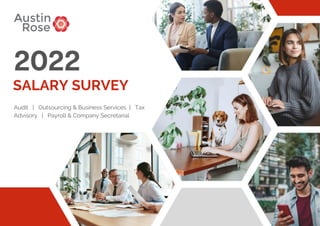 SALARY SURVEY
Audit | Outsourcing & Business Services | Tax
Advisory | Payroll & Company Secretarial
2022
 