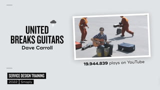 ©
2014–2021
MARC
STICKDORN
SERVICEDESIGNTRAINING
2022 Smaply
UNITED
 
BREAKSGUITARS


Dave Carroll
19.944.839 plays on YouTube
 