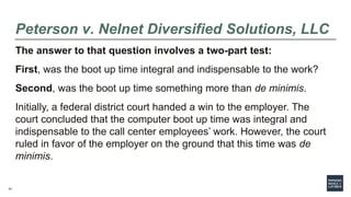 43
Peterson v. Nelnet Diversified Solutions, LLC
The answer to that question involves a two-part test:
First, was the boot...