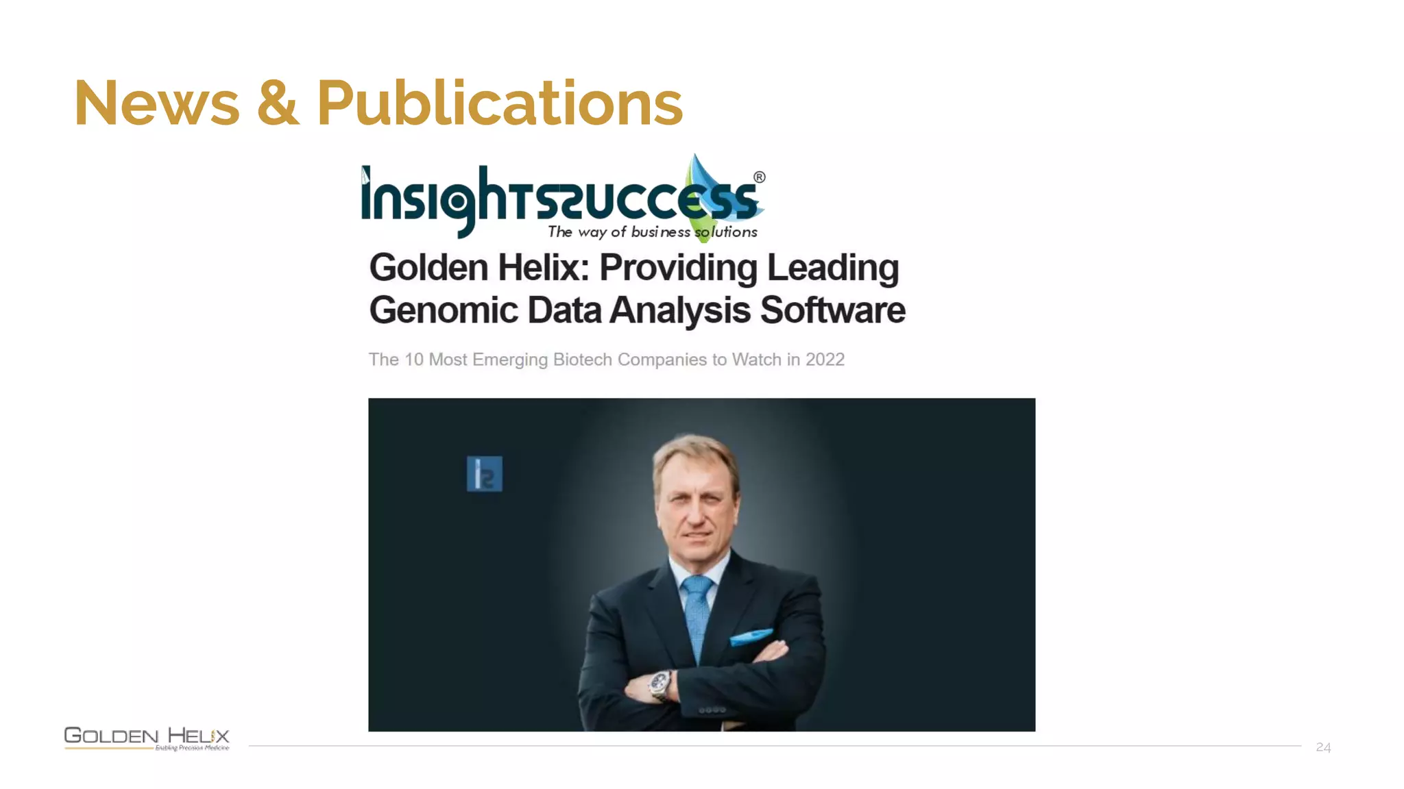 24
News & Publications
 