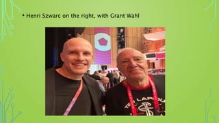 • Henri Szwarc on the right, with Grant Wahl
 