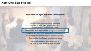 © Prof. Dr. Ayelt Komus 11
www.komus.de
www.praxisforum.net
Kein One-Size-Fits-All
 