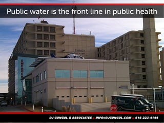 Public water is the front line in public health
 