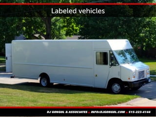 Labeled vehicles
 