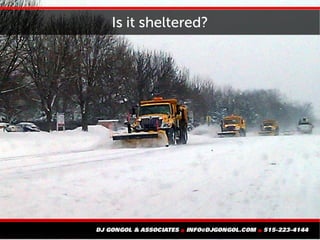 Is it sheltered?
 