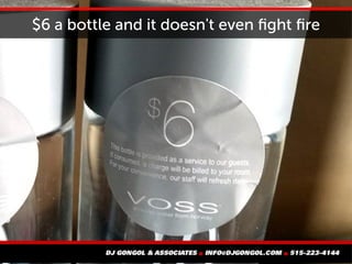 $6 a bottle and it doesn't even fight fire
 