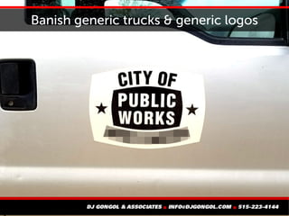 Banish generic trucks & generic logos
 