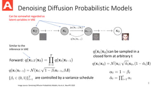 Some notes on Diffusion Probabilistic Models | PDF