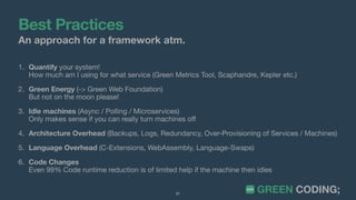 Tools and best practices for sustainable software | PDF