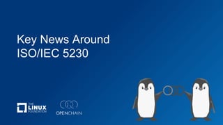 Key News Around
ISO/IEC 5230
 