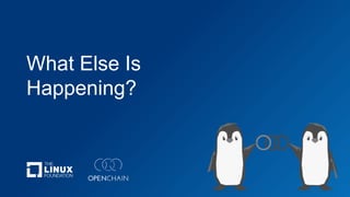 What Else Is
Happening?
 