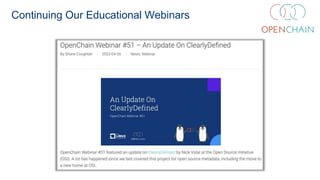 Continuing Our Educational Webinars
 