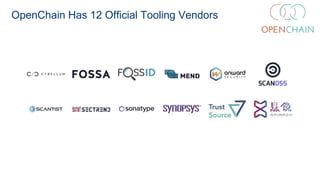 OpenChain Has 12 Official Tooling Vendors
 