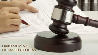 LIBRO NOVENO
DE LAS SENTENCIAS
 