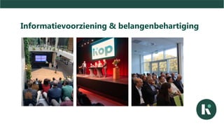 Informatievoorziening & belangenbehartiging
 