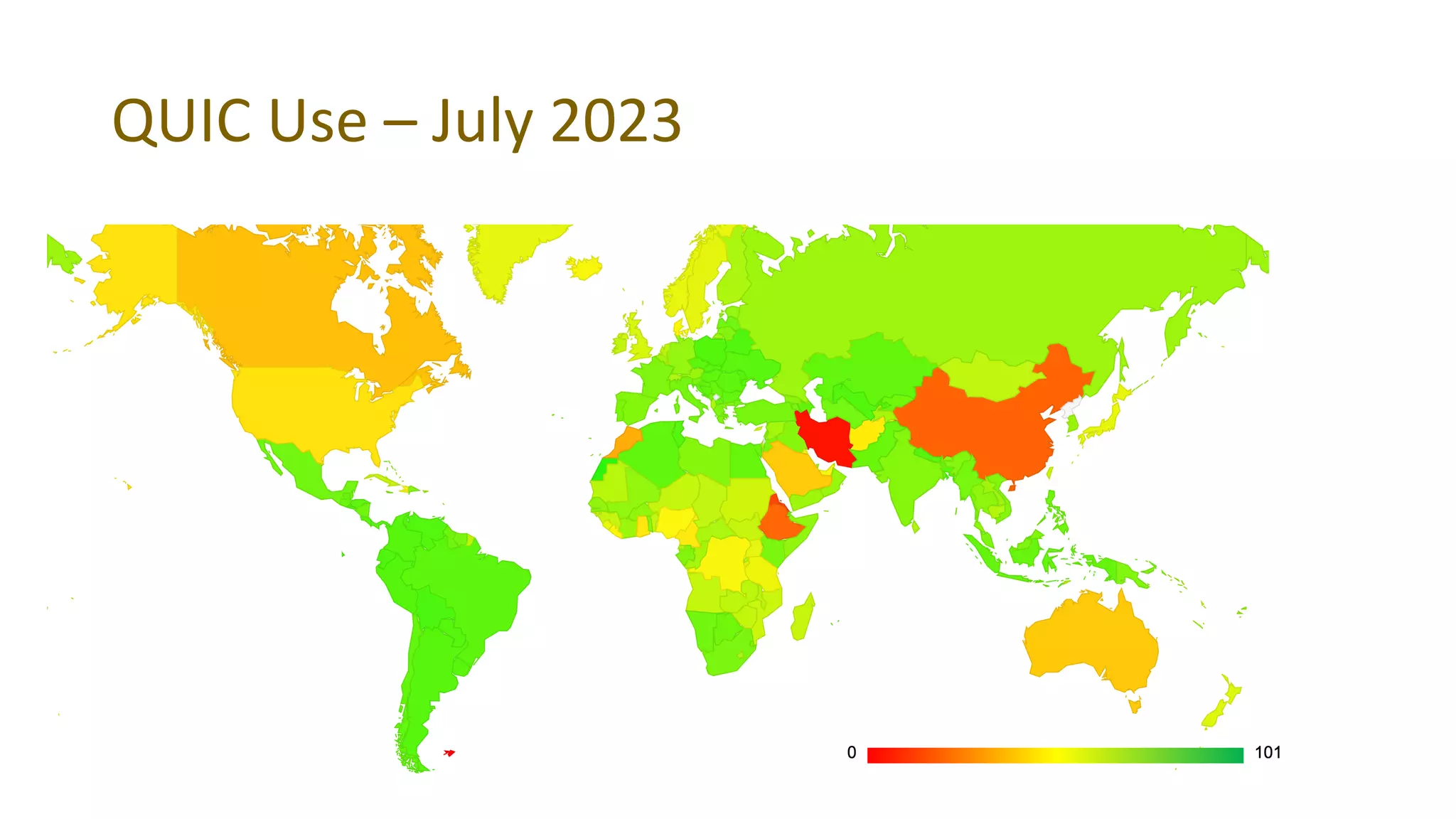 QUIC Use – July 2023
 
