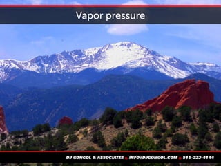 Vapor pressure
 