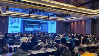 Prof. Tang was Invited to the National Animal Protection Meeting to share their experience design project for pet registration.
 