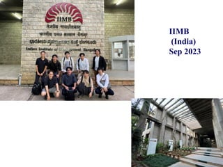 IIMB
(India)
Sep 2023
 