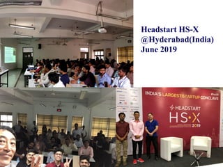 Copyright © K Consulting All Rights Reserved.
Headstart HS-X
@Hyderabad(India)
June 2019
 