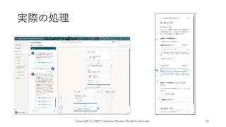 実際の処理
Copyright (c) 2023 Tomokazu Kizawa All rights reserved. 16
 