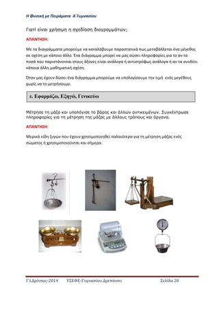 Η Φ σι ή ε Πειρά α α Α΄Γ ασίο
.Ι. ί σας-2014 Σ - ασί ά Σ ί α 28
Γ α α α α α ;
ΑΠΑ Η Η:
α ια ά α α ο ού α α α άβο α ασ α ι ά ς αβά αι έ α έ θος
σ σ έσ ά οιο ά ο. Έ α ιά α α ο ί α ας σώσ ι οφο ί ς ια ο α α
οσά ο α ισ ά ο αι σ ο ς ά ο ς ί αι α ά ο α ή α ισ όφ ς α ά ο α ή α α σ έ ι
ά οια ά αθ α ι ή σ έσ .
Ό α ας έ ο ώσ ι έ α ιά α α ο ού α ο ο ίσο ι ή ός έθο ς
ίς α ο ήσο .
α α υπ α α . υ
π φ α α υ π υ α α α.
ΑΠΑ Η Η:
ι ά ί ώ ο έ ο σι ο οι θ ί α αιό α ια έ σ ά ας ός
σώ α ος ή σι ο οιού αι αι σή α.
έ Εφαρ ω, Ε , Γ ω
 