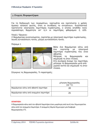 Η Φ σι ή ε Πειρά α α Α΄Γ ασίο
.Ι. ί σας-2014 Σ - ασί ά Σ ί α 66
Γ α α π α , π α α π α
υ α φ , α υ π π υ . α α
π α α π α πυ , π απ π
π α απΣ , α π φ δED.
/ Ό α α:
2 α π α , π α φ α π α πυ ,
υ αυ α α, α αυ α α.
α α 1
α . πα α ;
α α
( 0
C)
απ α π α 20
απ α α α π α 25
ΑΠΑ Η Η:
Η θ ο ασία ά α ό ο σβ σ ό α ή α ί αι ι ό α ό α ή ο ιο ί αι
ά α ό ο α α έ ο α ή α. Η α α έ ά α ιο ί ία ιαφο ά
θ ο ασίας ο
C.
έ Ε ρ , Π ρα α ί α
α απ
α π α φ
α π α πυ π υ α
.
α α α
π α α.
υ α α α π α,
α α απ
π α
π α α.
 