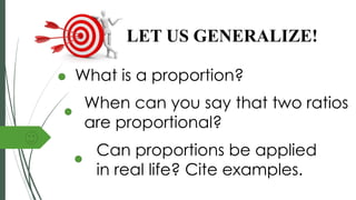 Proportion Example Understanding Ratios and Proportions: Concepts and Real-Life ...
