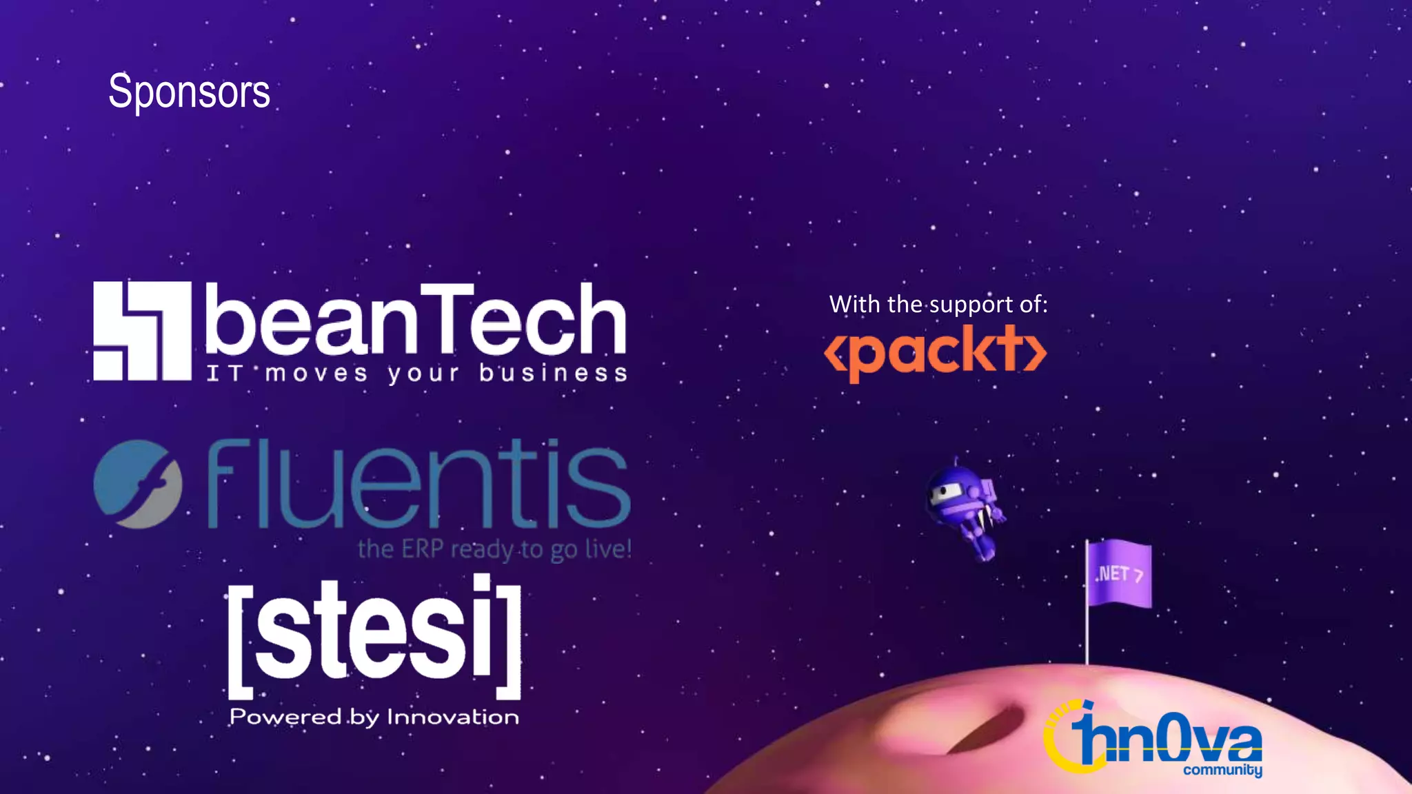 Sponsors
With the support of:
 