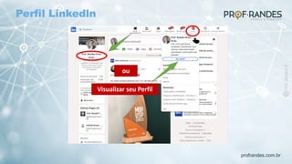 profrandes.com.br
ou
Visualizar seu Perfil
Perfil Linkedln
 