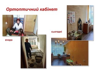 Ортоптичний кабінет
вчора
сьогодні
 