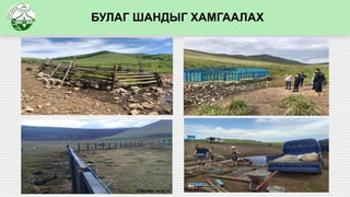БУЛАГ ШАНДЫГ ХАМГААЛАХ
 