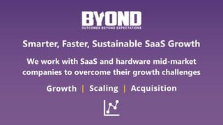 Byond Panel Byond Business Growth Live CEO M&A Panel Discussion | PPT